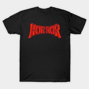 HORROR (Blood Red) T-Shirt